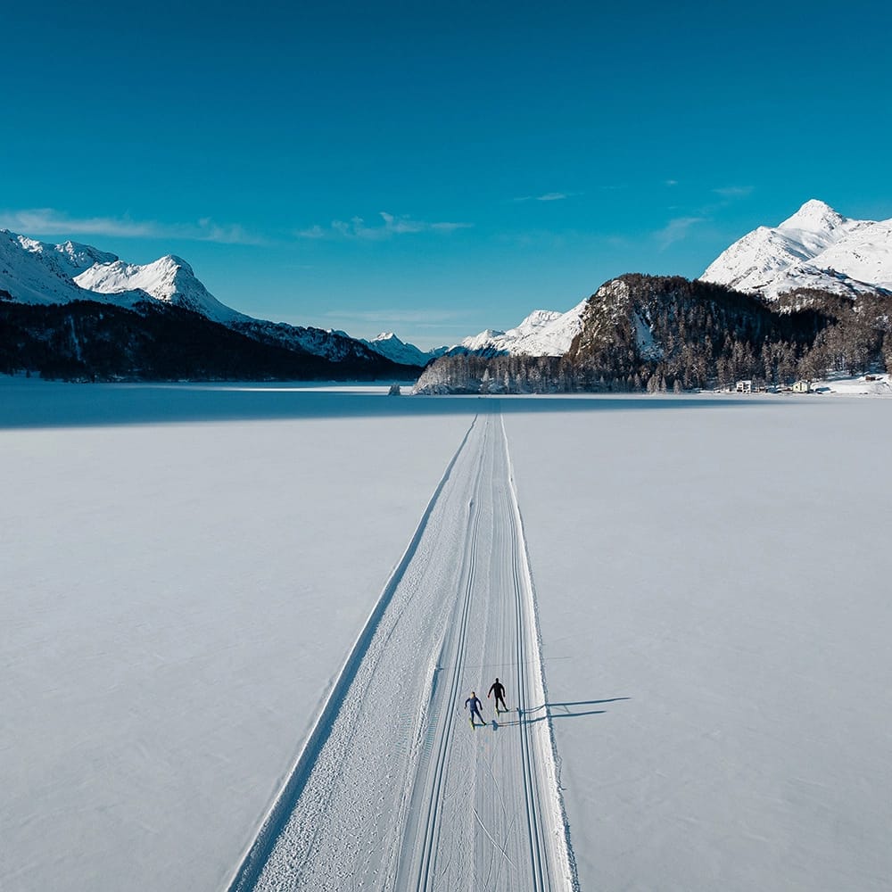Langlaufen im Engadin