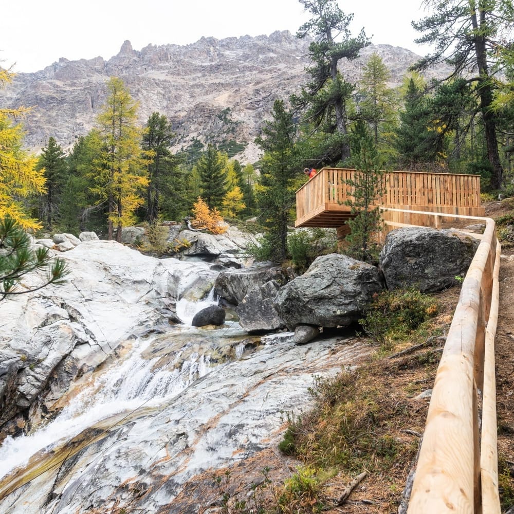 Sehenswürdigkeiten - Cascada da Bernina