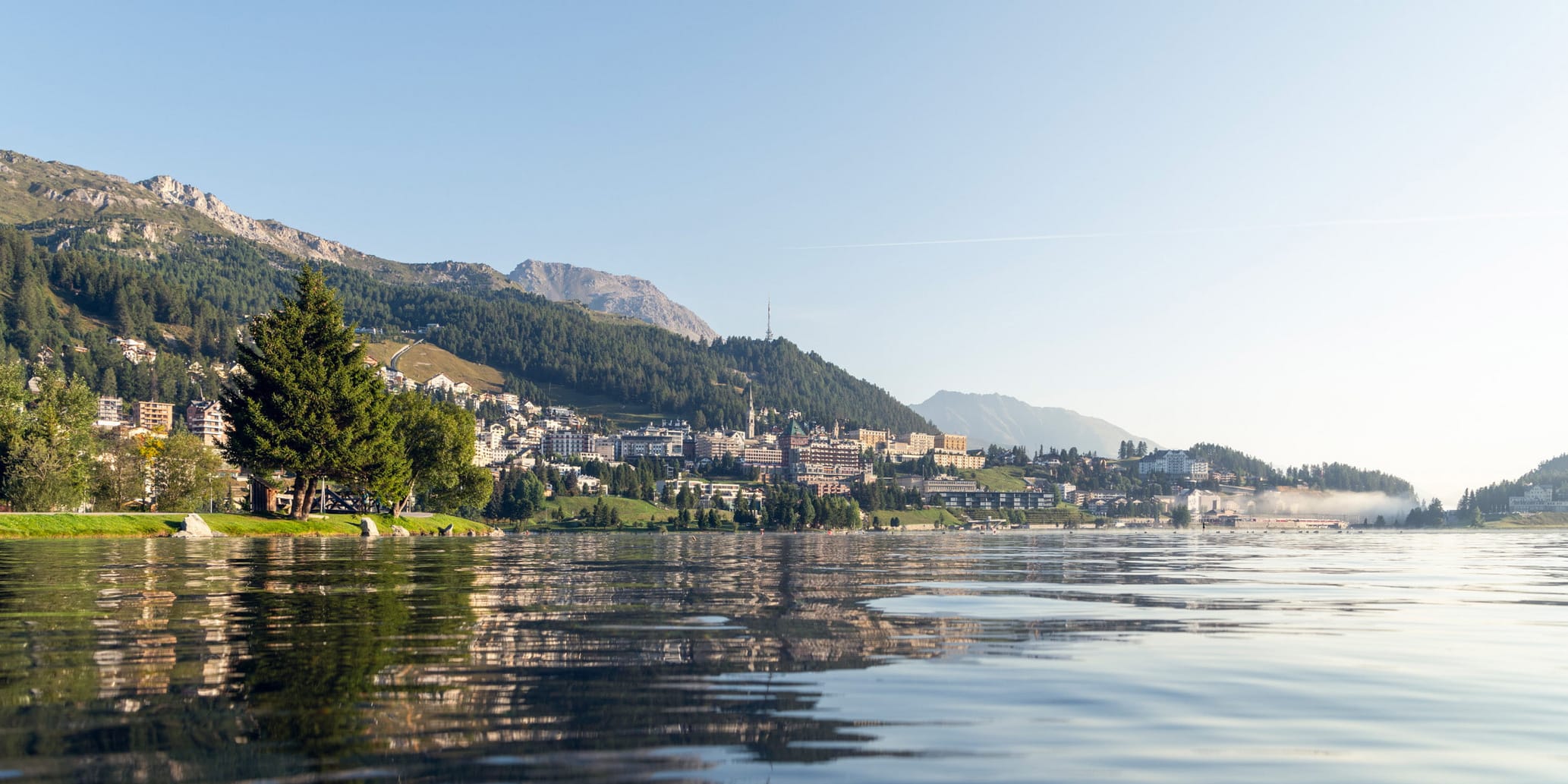 St. Moritz im Sommer