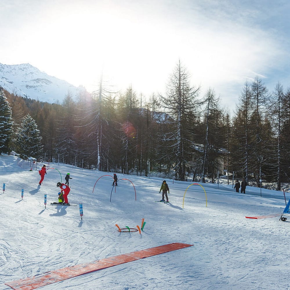 Skilift Cristins in Surlej