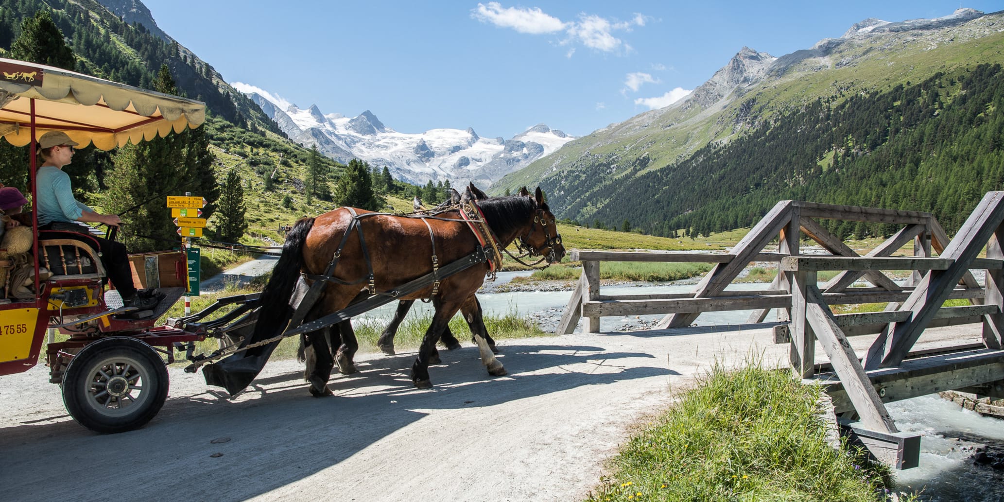 Kutschenfahrten ins Val Roseg