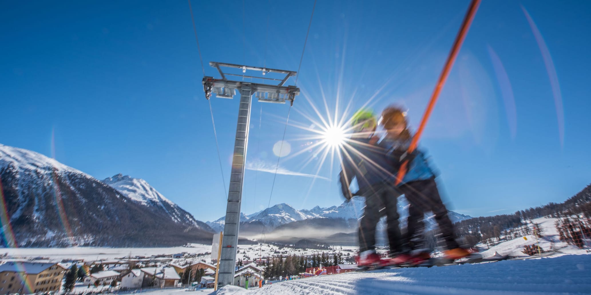 Kinderskigebiet Survih Samedan