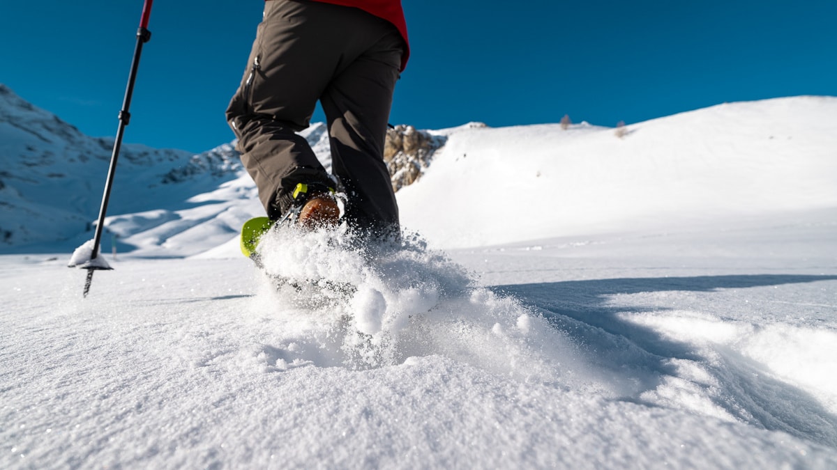 Schneeschuhlaufen