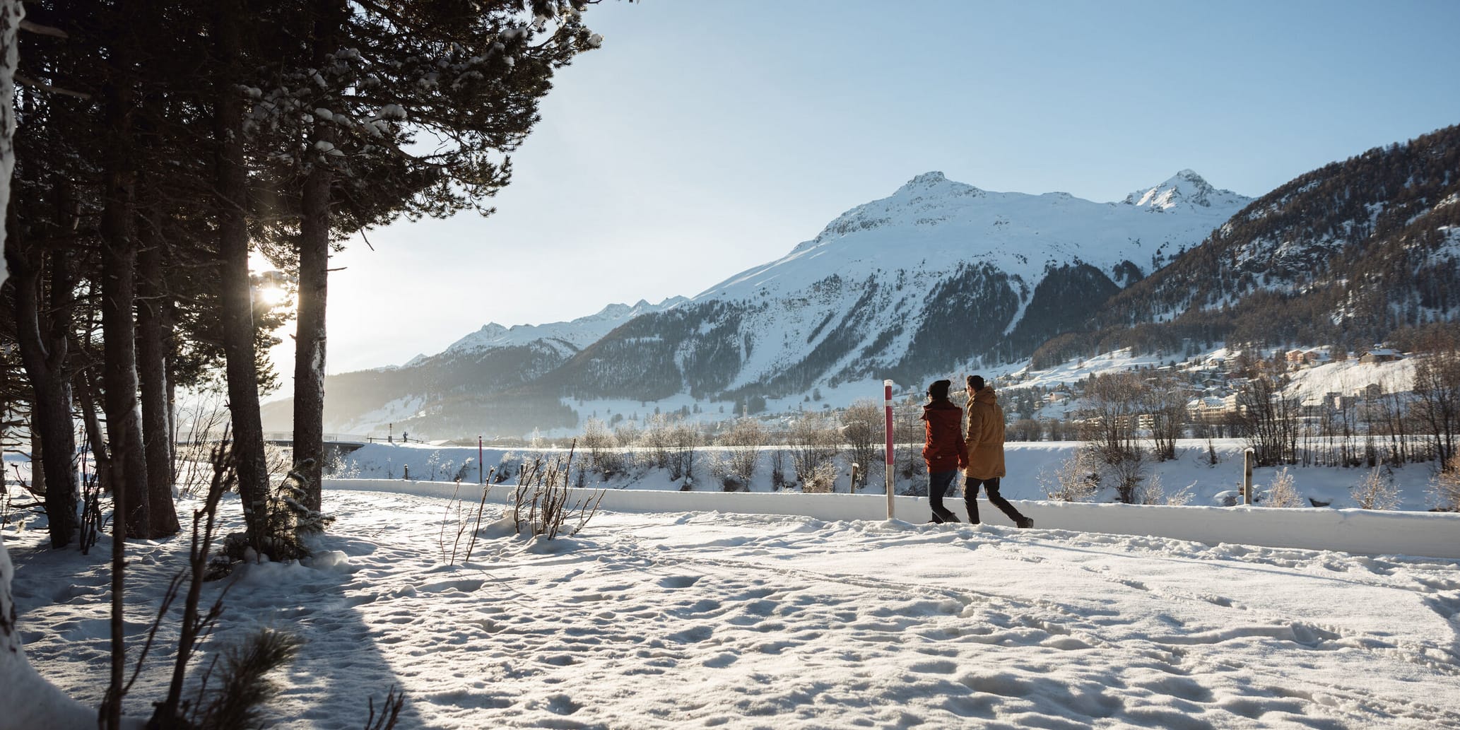 Winterwandern in Samedan