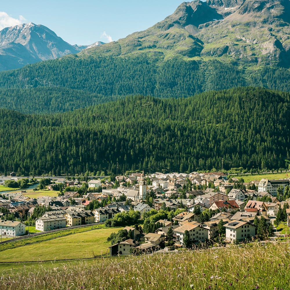 Ferienorte im Engadin