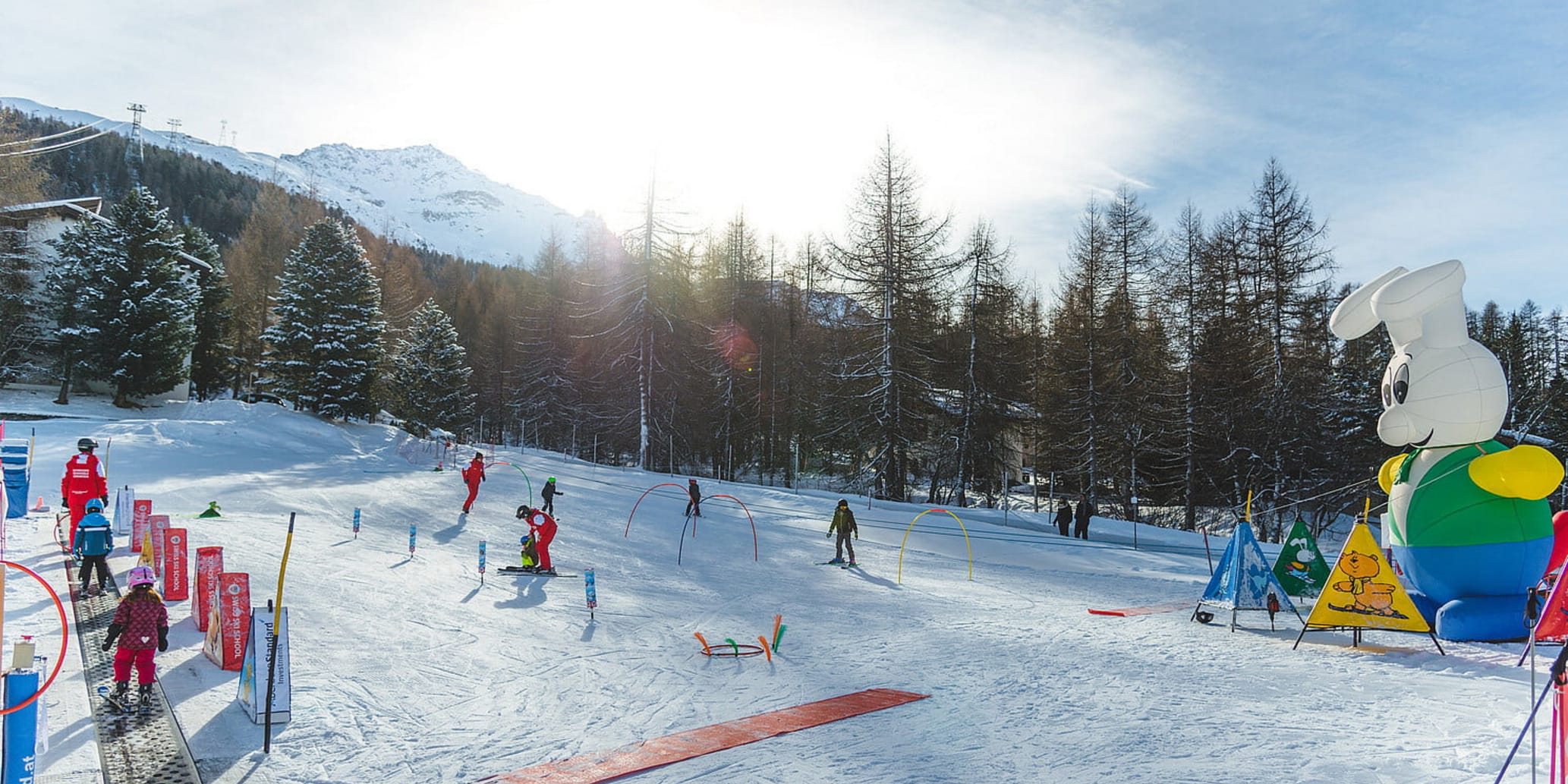 Skilift Cristins in Surlej