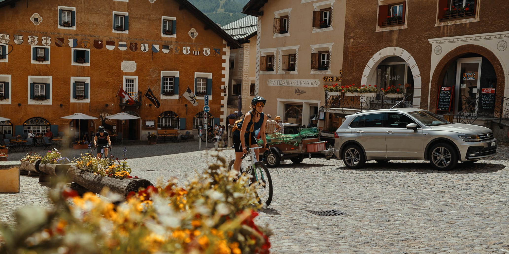 Zuoz im Sommer
