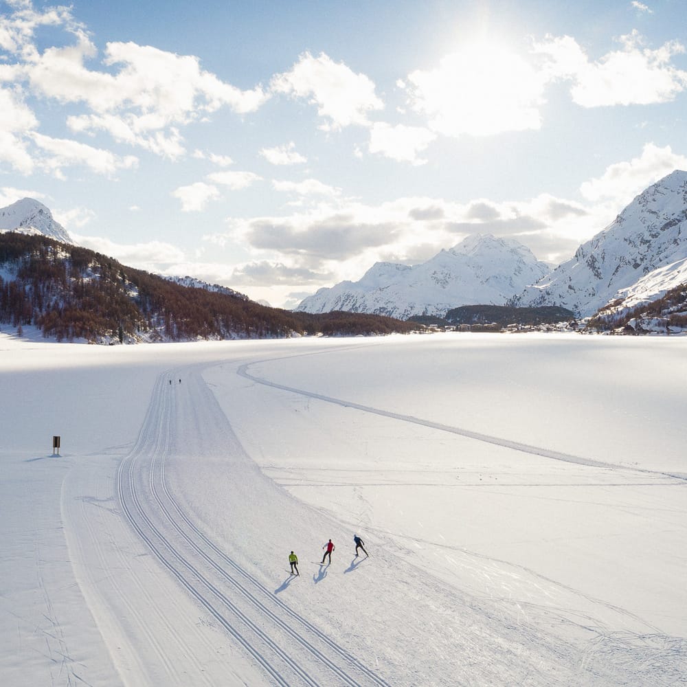 Langlaufen im Engadin