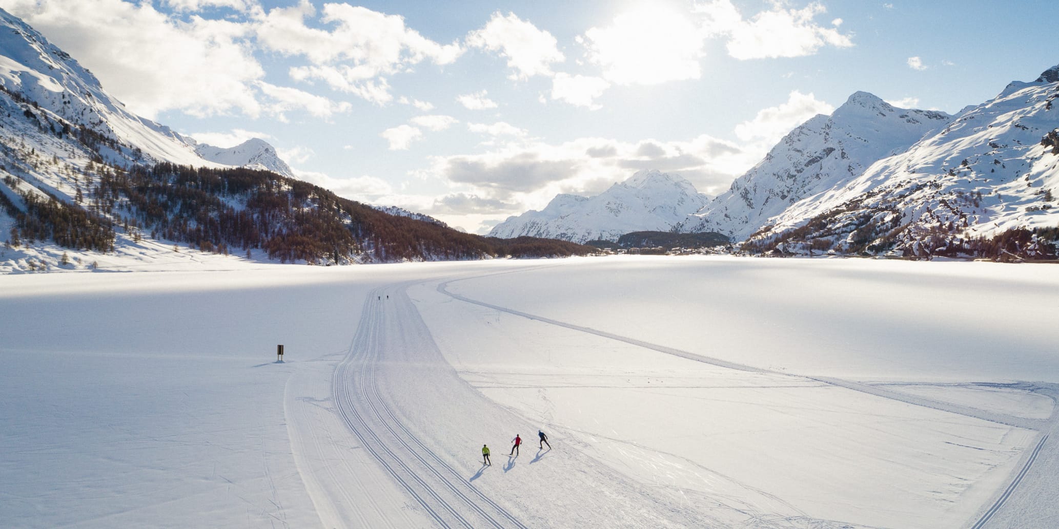 Langlaufen im Engadin