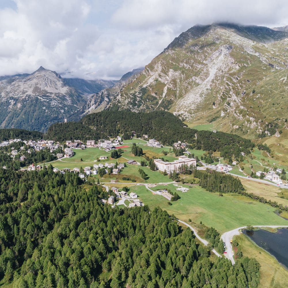 Maloja im Engadin