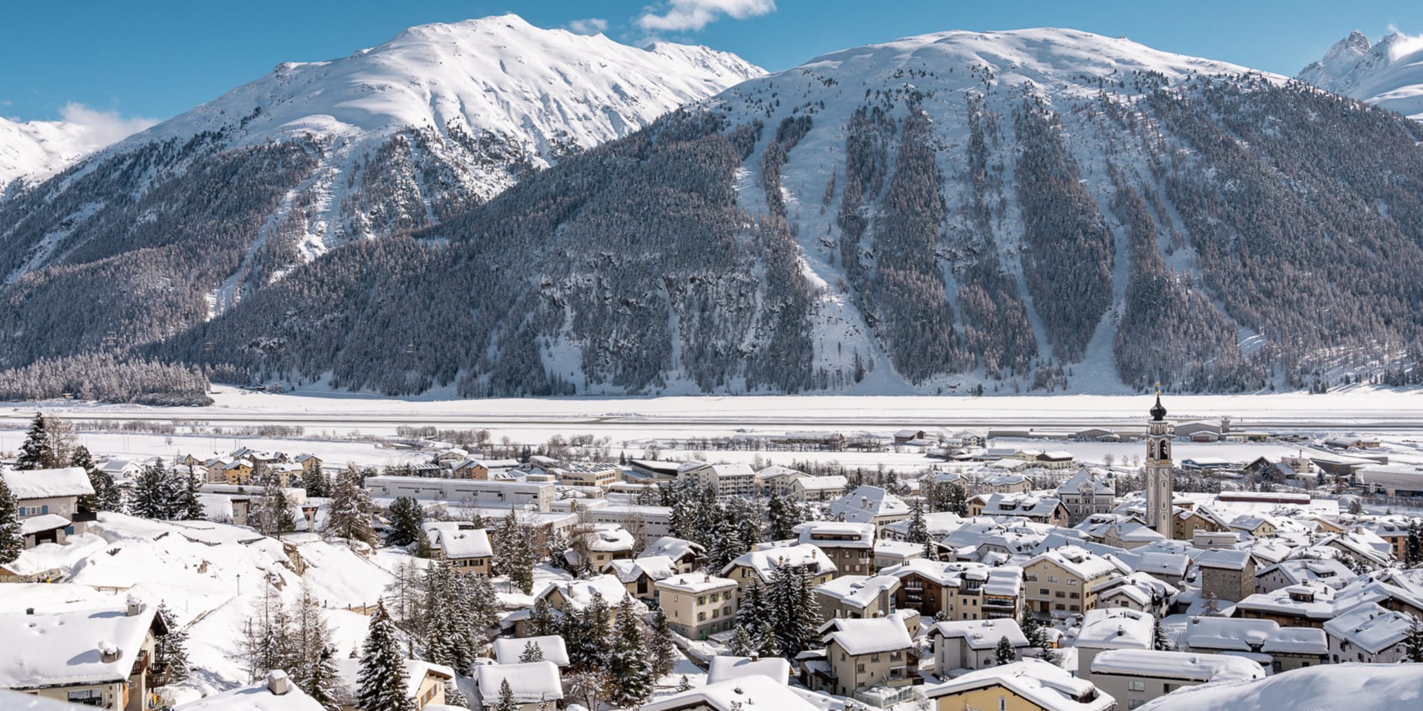 Samedan im Winter