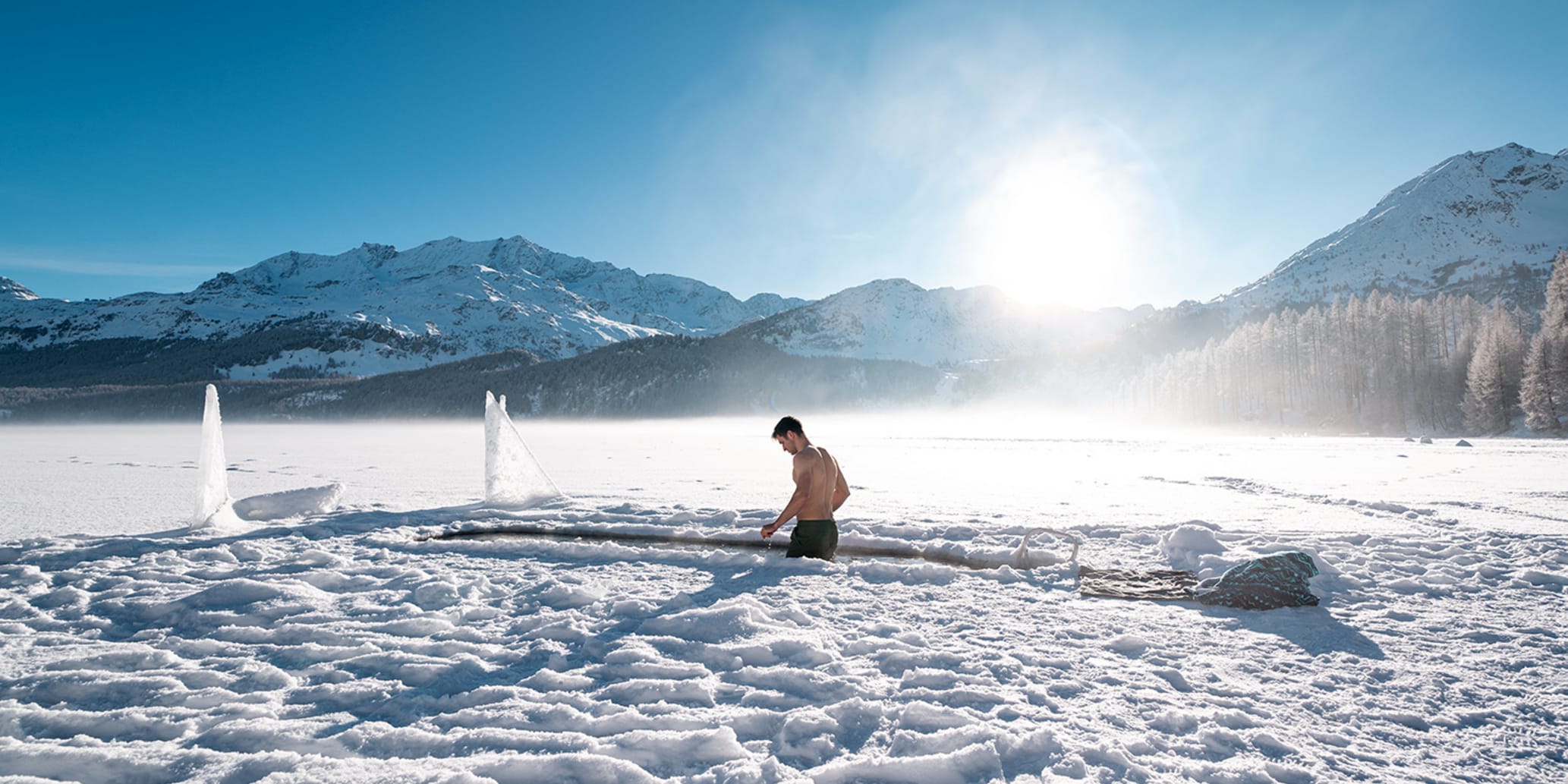 Eisbadi Engadin
