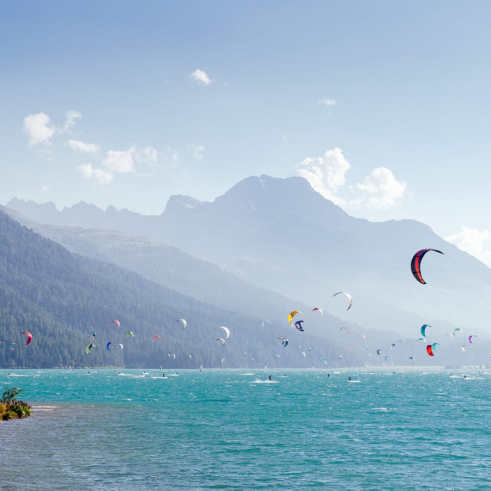 Wassersport im Engadin