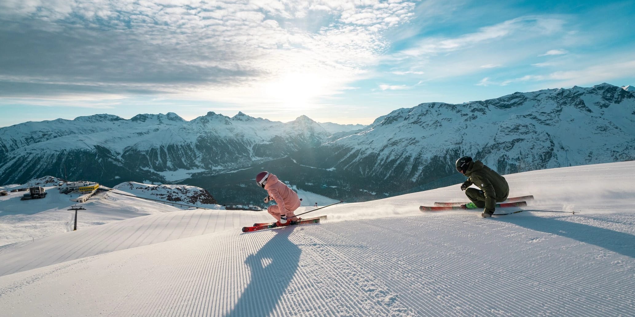 Skiabenteuer im Engadin