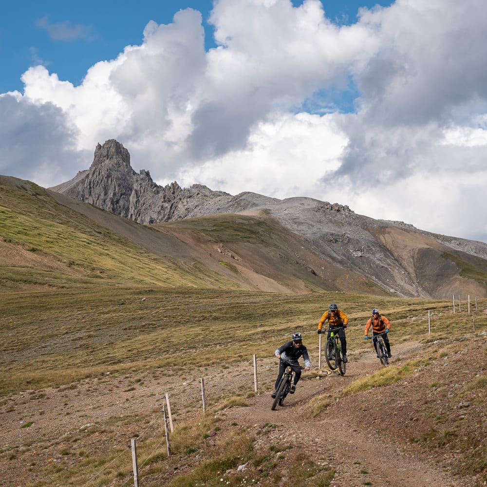 E-Bike im Engadin