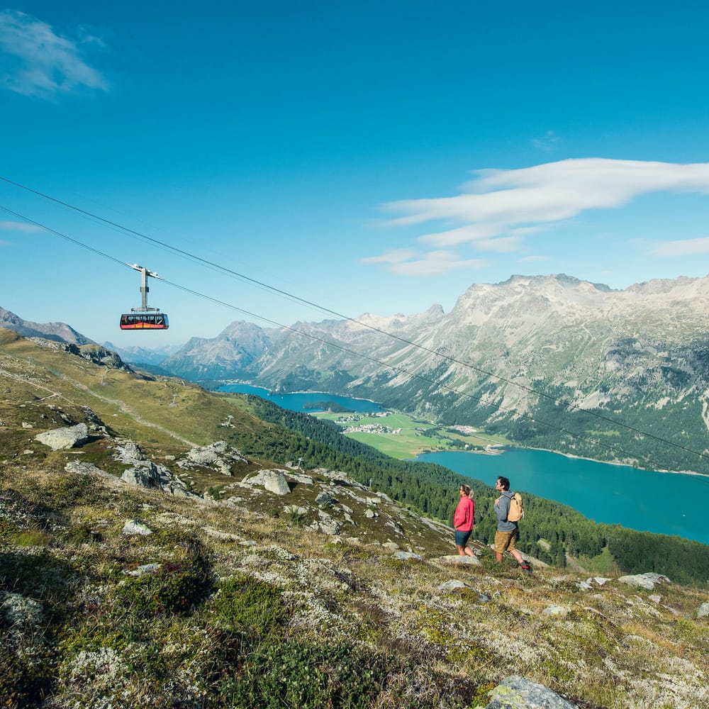 Corvatsch im Sommer