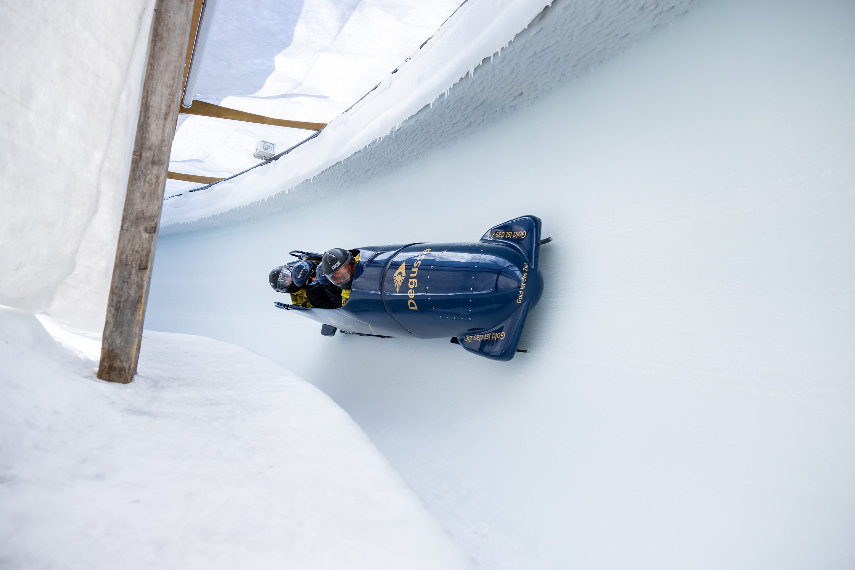 Bobsleighing