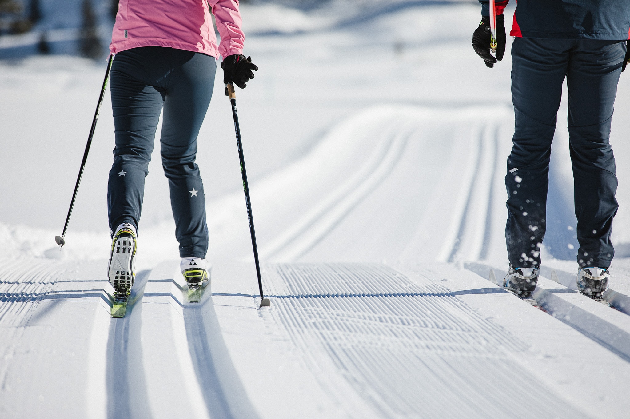 Waxing tips from the Swiss Cross-Country Skiing School in Pontresina