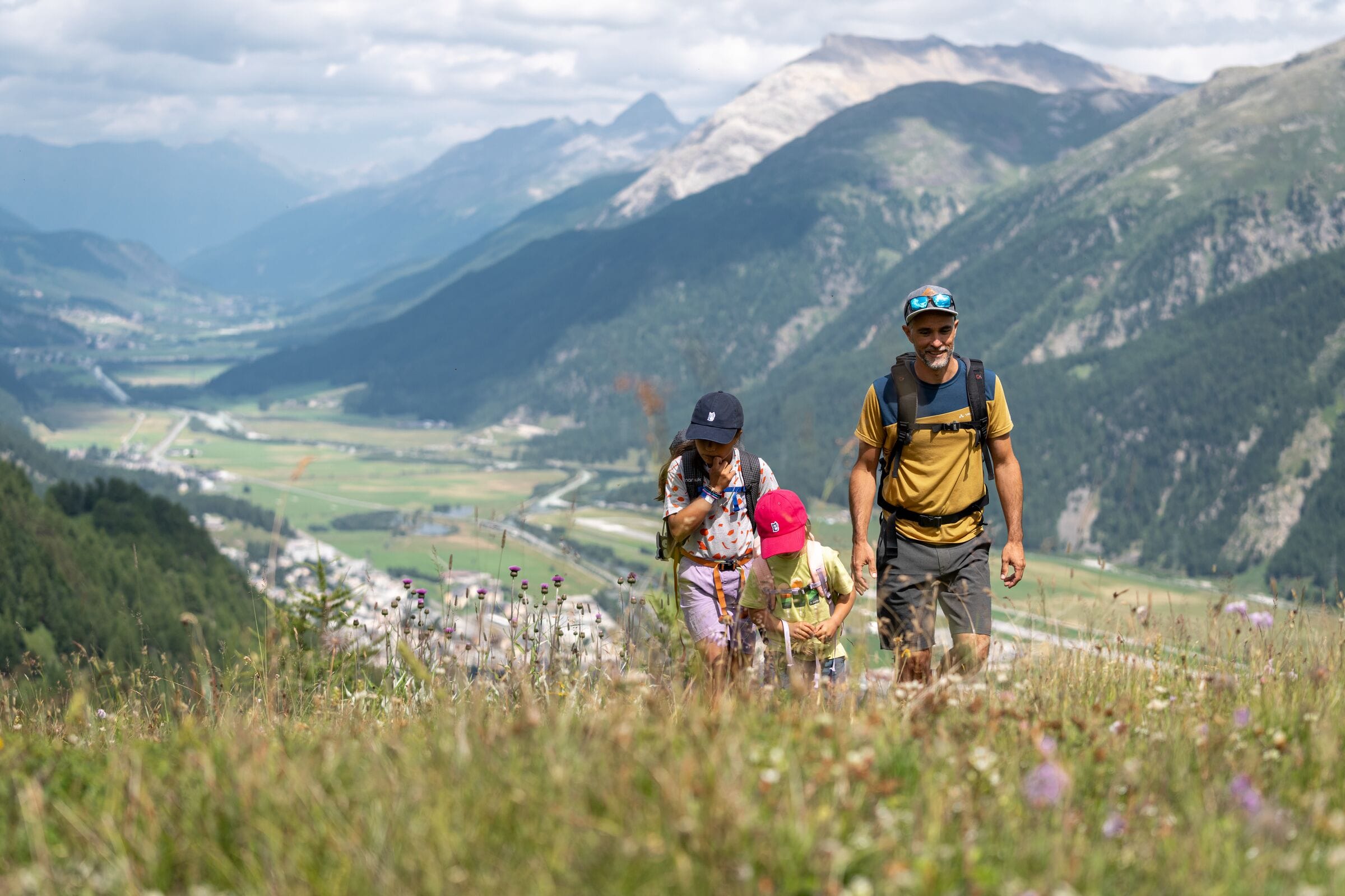 Familien im Engadin