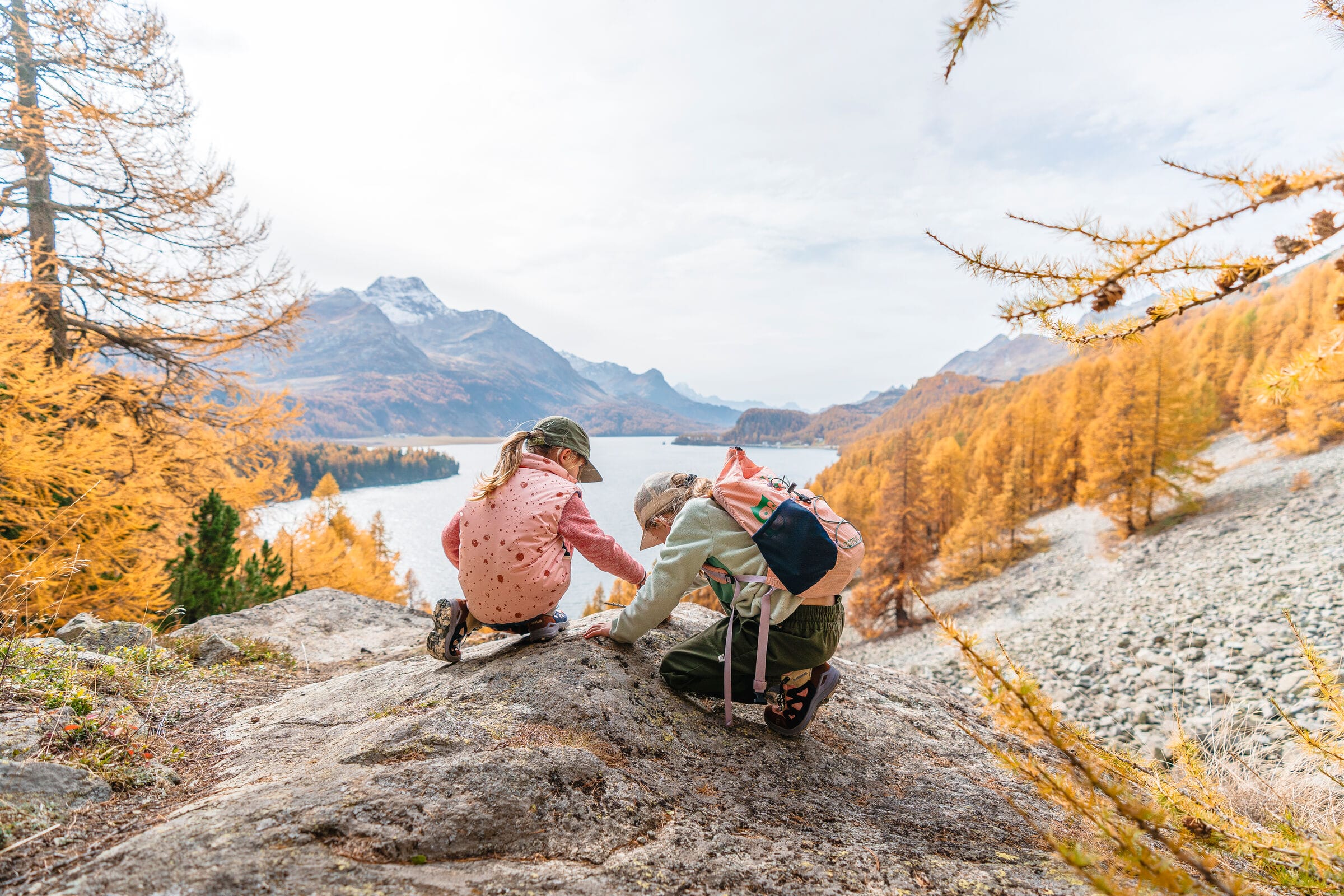 Familien im Engadin