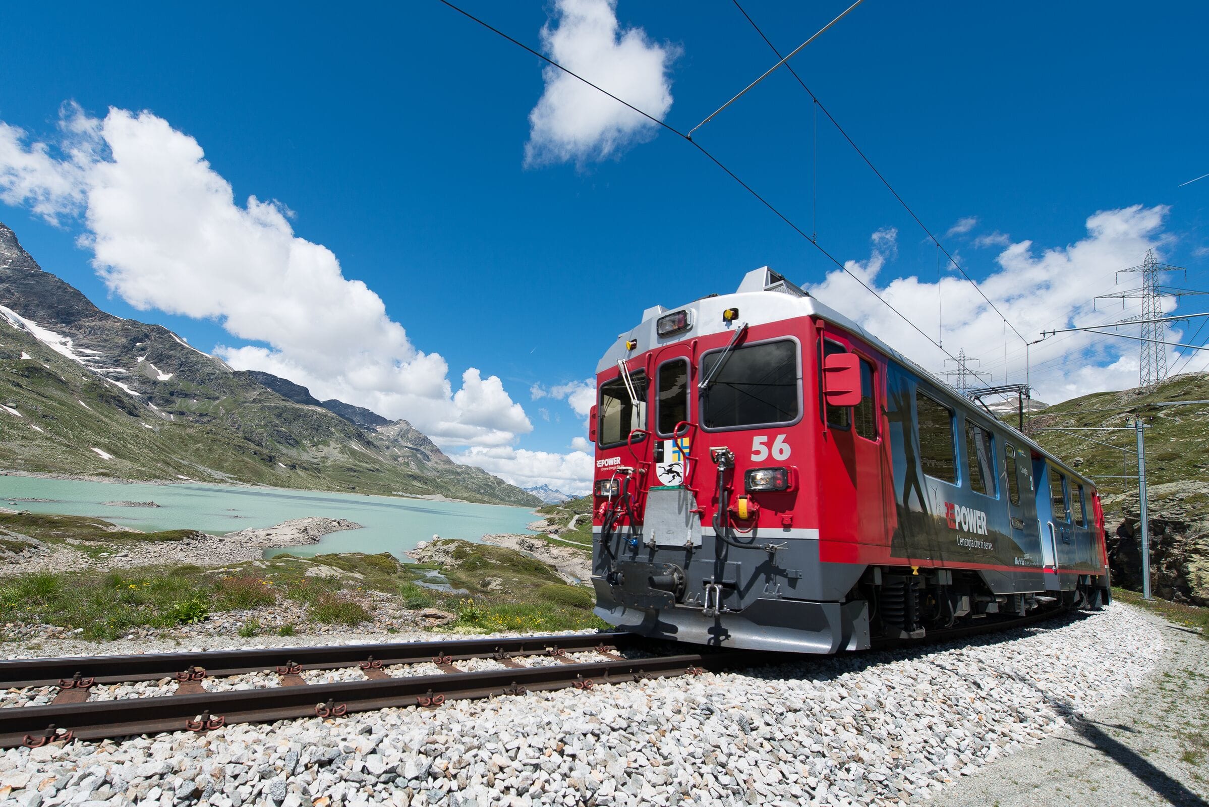 RhB Berninapass Sommer