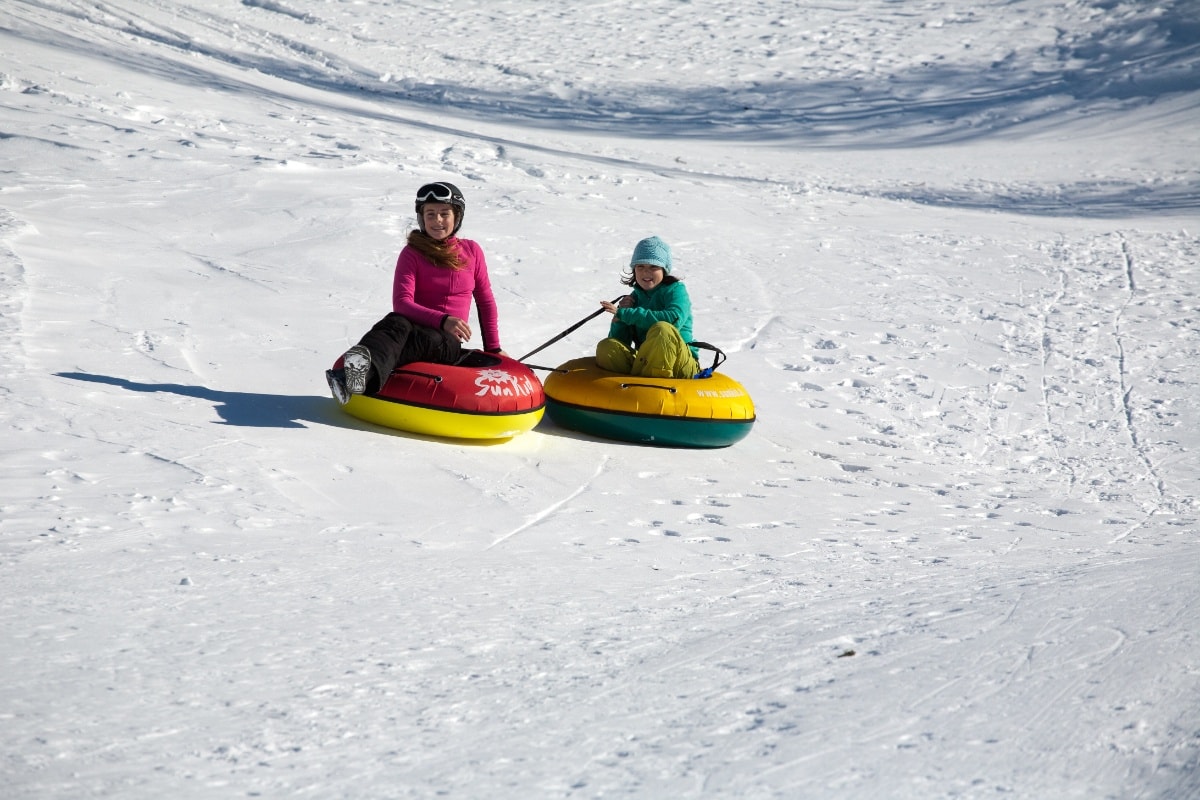 Snowtubing Maloja