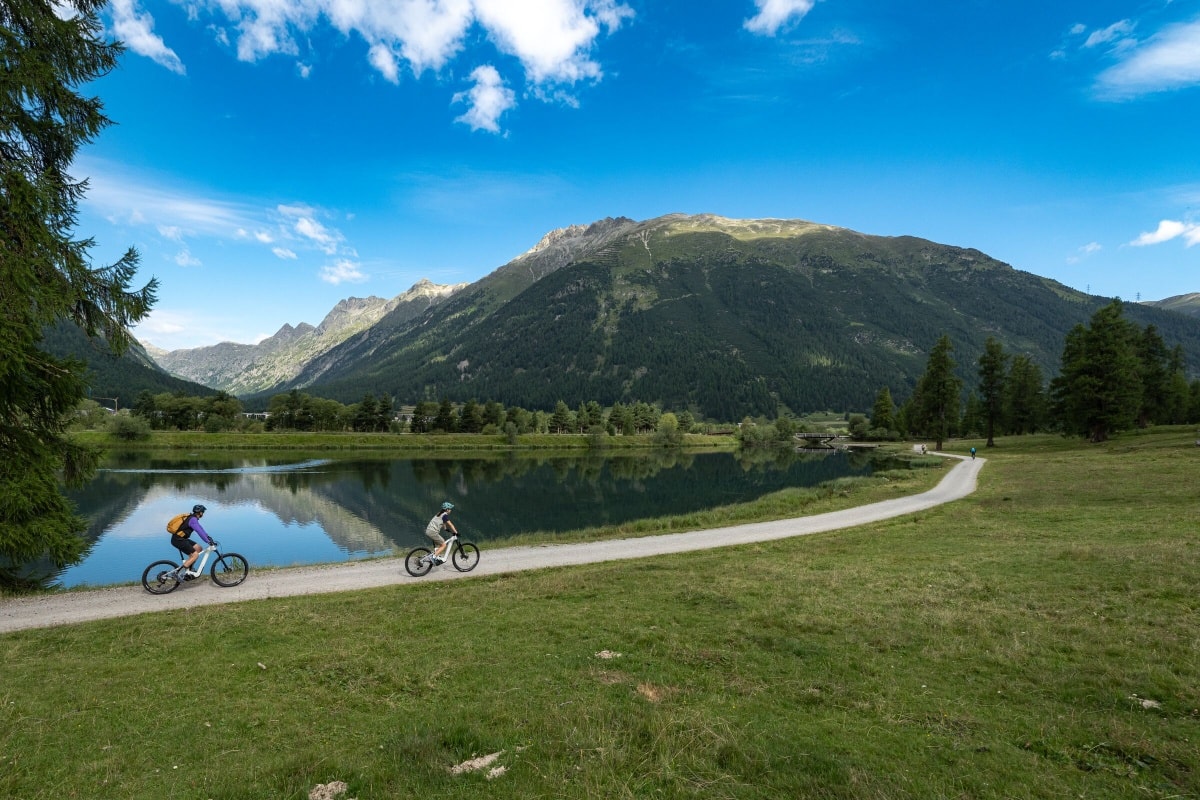 Samedan - S-chanf - Samedan (signposted e-bike route C)
