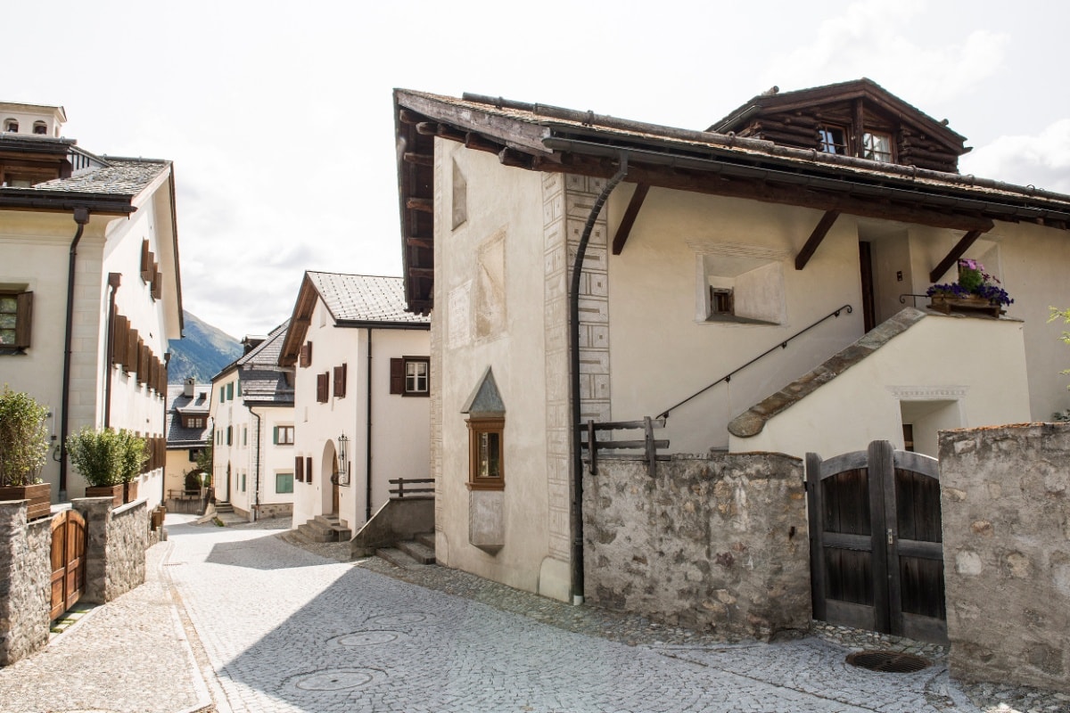 Percorso nel villaggio di Celerina (SmarTrail)