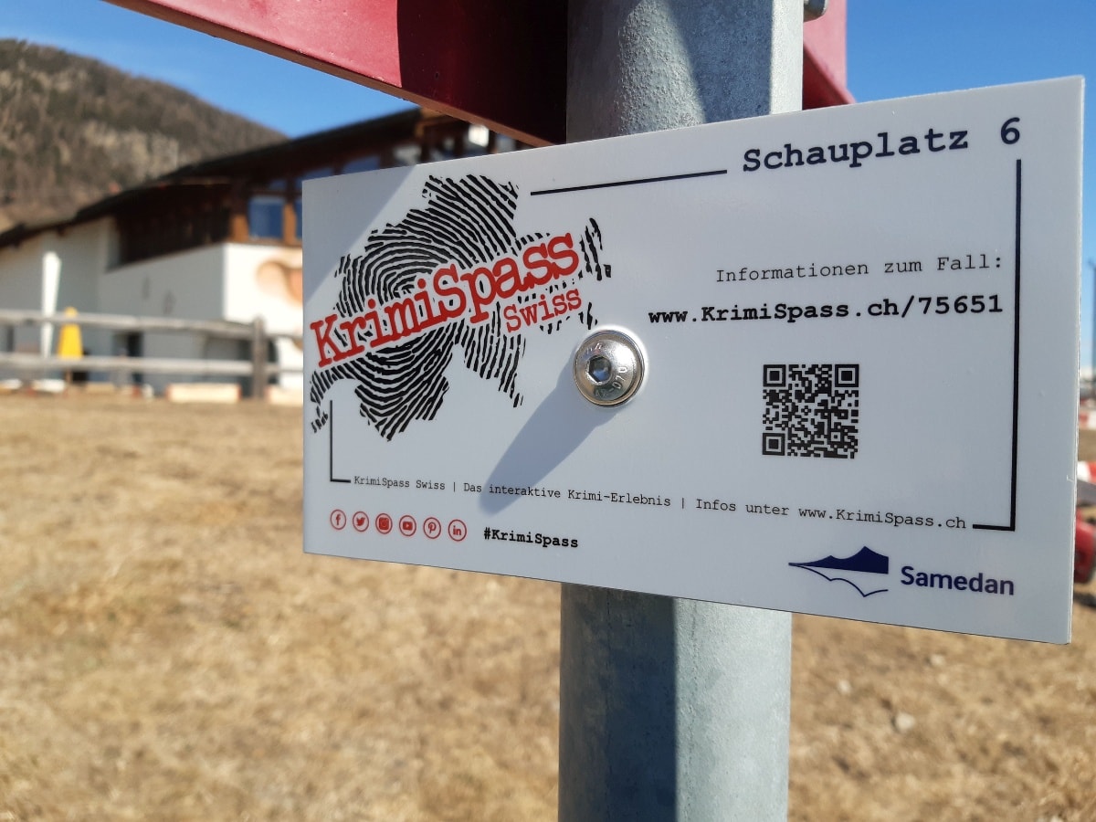 Interaktiver KrimiSpass in Samedan - Spurlos (SmarTrail)